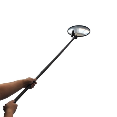 30cm Under vehicle search mirror with telescopic rod up to 158cm
